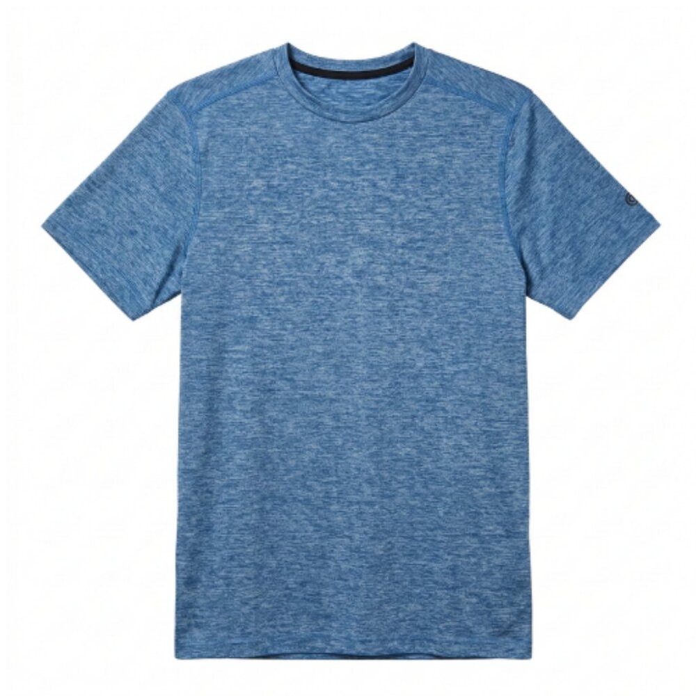NWOT | Champion Duo Dry Performance T-Shirt | Blue Heathered | Size Small